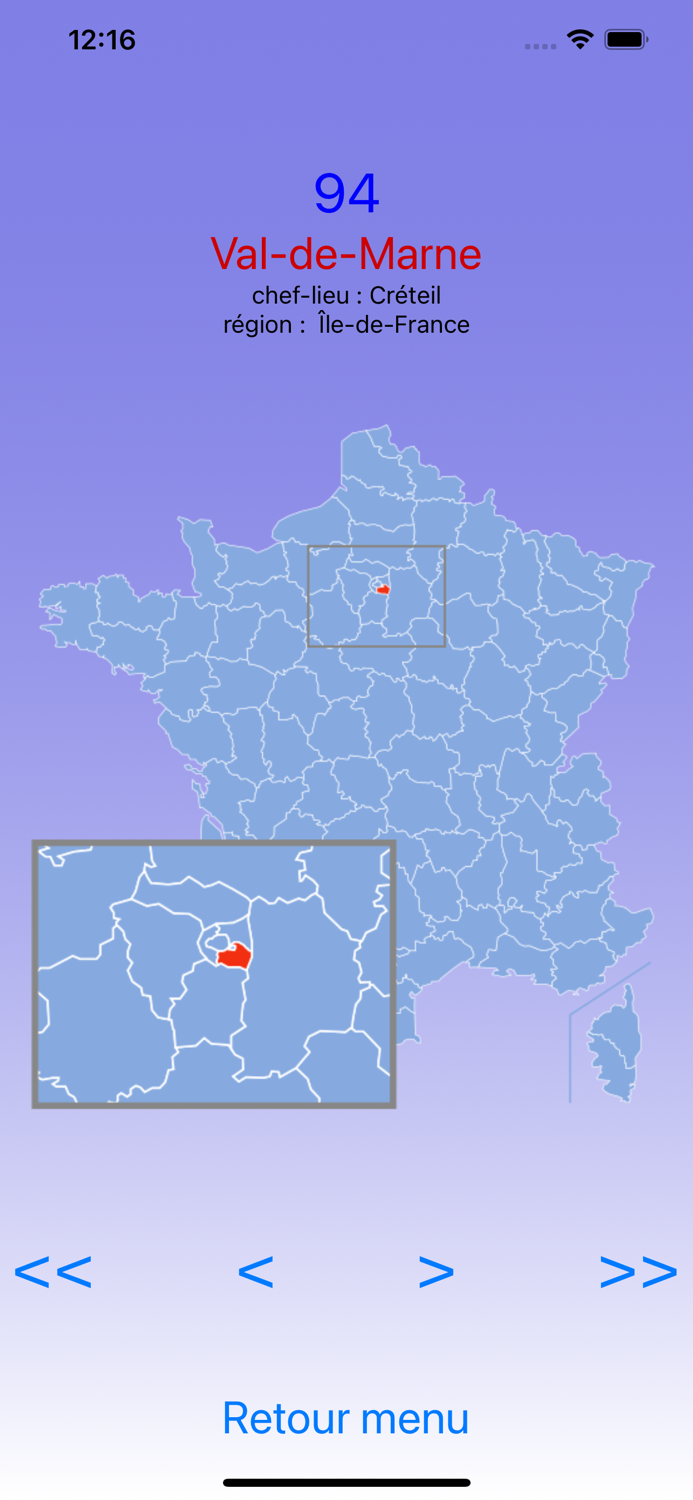 France Régions and Départements