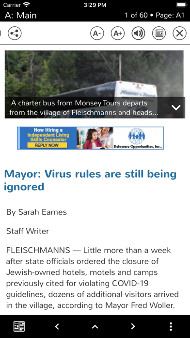 Daily Star- Oneonta, NY Screenshot