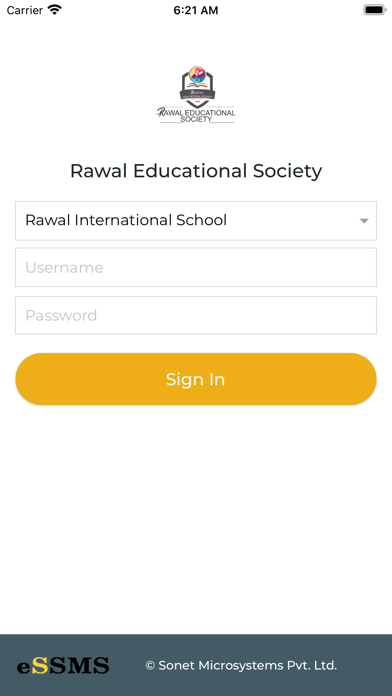 Rawal Educational Society Screenshot