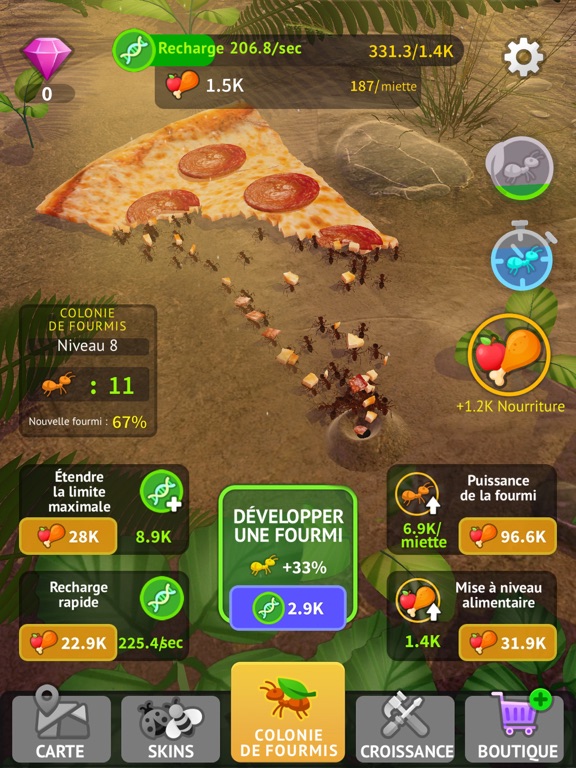 Screenshot #5 pour Little Ant Colony - Idle Game