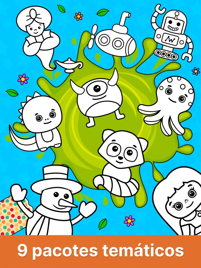 Jogos de colorir para crianças - jogo de desenhar e pintar para bebês de  2-5 anos::Appstore for Android