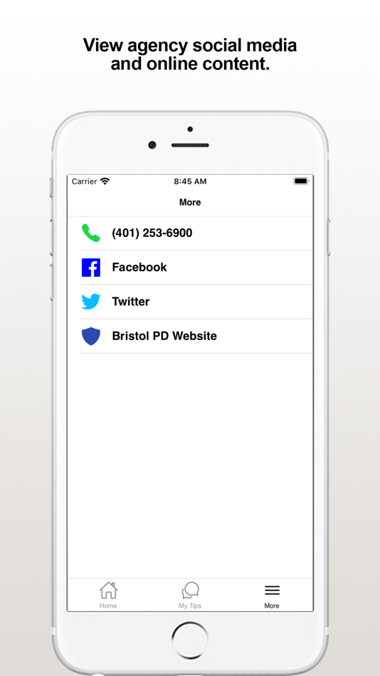 #3. Bristol PD (iOS) 由: Bristol Police Department