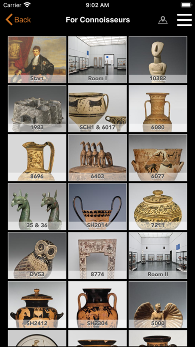 Antiquities Mediaguide Screenshot