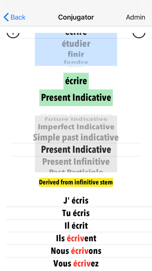 #4. Verb Method Conjugator (iOS) 由: Mark Lucking