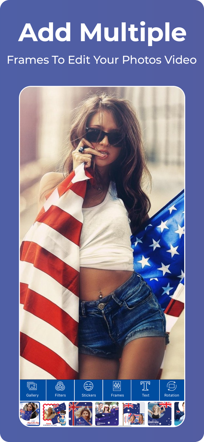 Australia Day Photo Frames HD