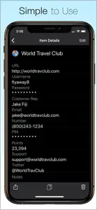 Password Manager Data Vault screenshot #3 for iPhone