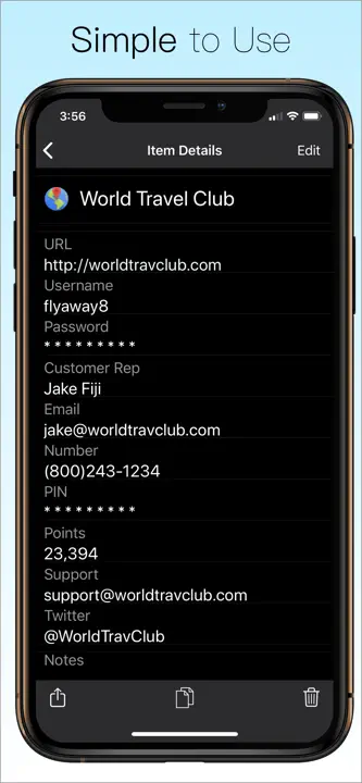 Password Manager Data Vault: Screenshot 3 von 10