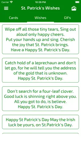 Game screenshot St. Patricks Wishes & Cards hack