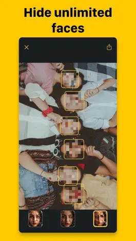 Game screenshot PixFace: Hide faces in photos apk