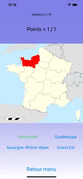 Game screenshot France, Régions & Départements apk