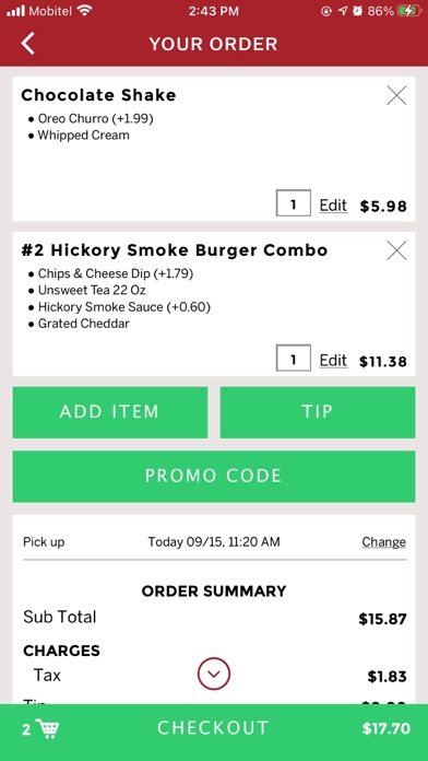 Minute Man Burgers Screenshot 4 - AppWisp.com Minute Man Burgers Screenshot 4 - AppWisp.com
