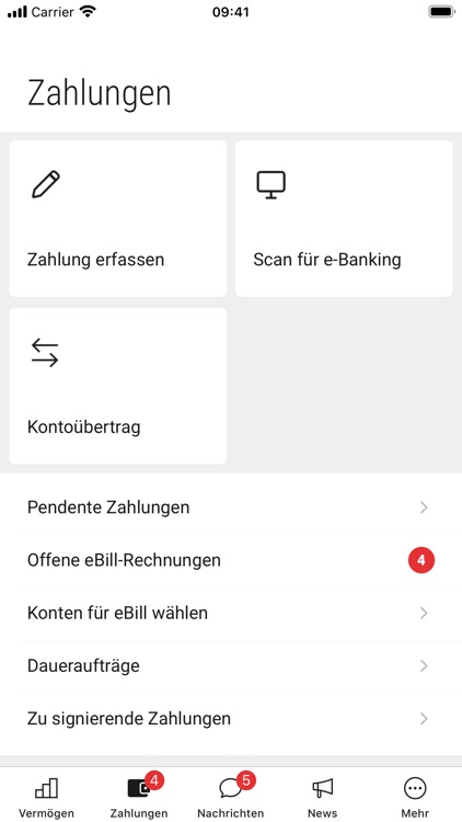Mobile Banking Bank in Zuzwil screenshot-3