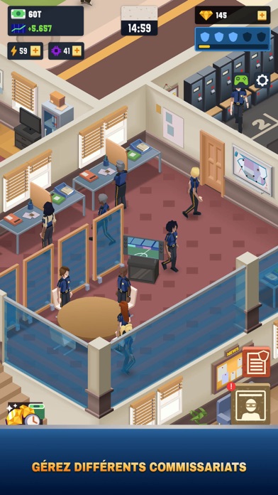 Screenshot #2 pour Idle Police Tycoon - Cops Game