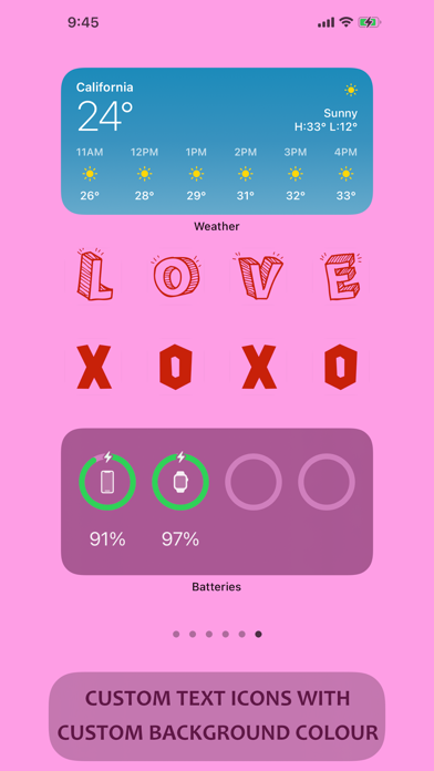 Screenshot #2 pour Icon Text Maker