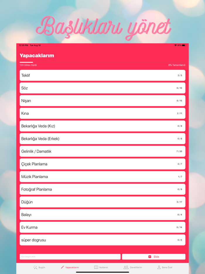 Evleniyorum - Wedding Planner