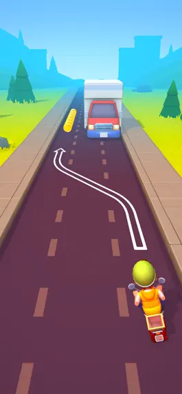 Game screenshot Paper Boy Race: Run & Rush 3D apk