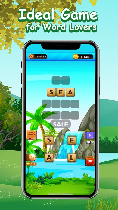 Word Calm Wordscapes Anagram Screenshot