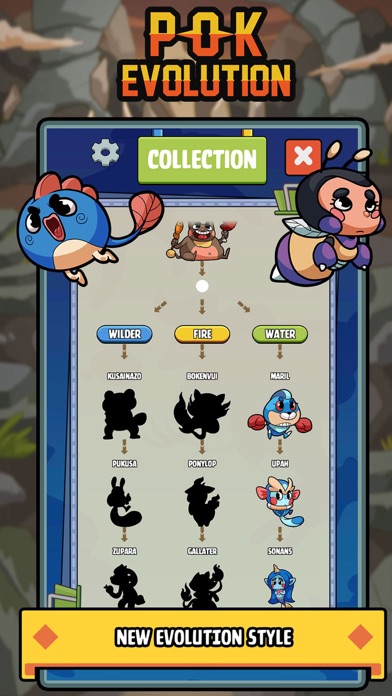 Pok Evolution: Clicker heroes Screenshot