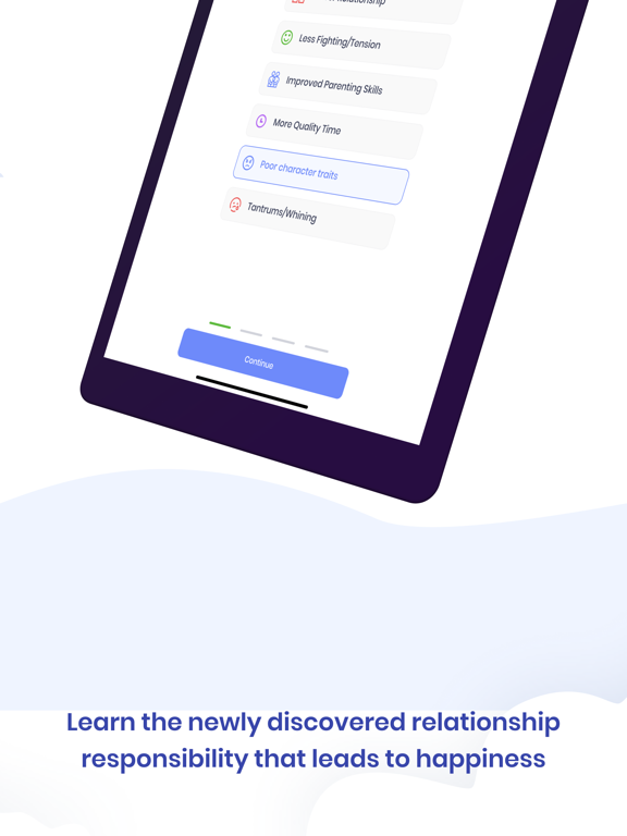 The Happy Child-Parenting App iPad screenshot 4 - Education app