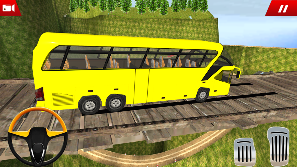 #6. Uphill Bus Racing (iOS) Podle: Game Biz
