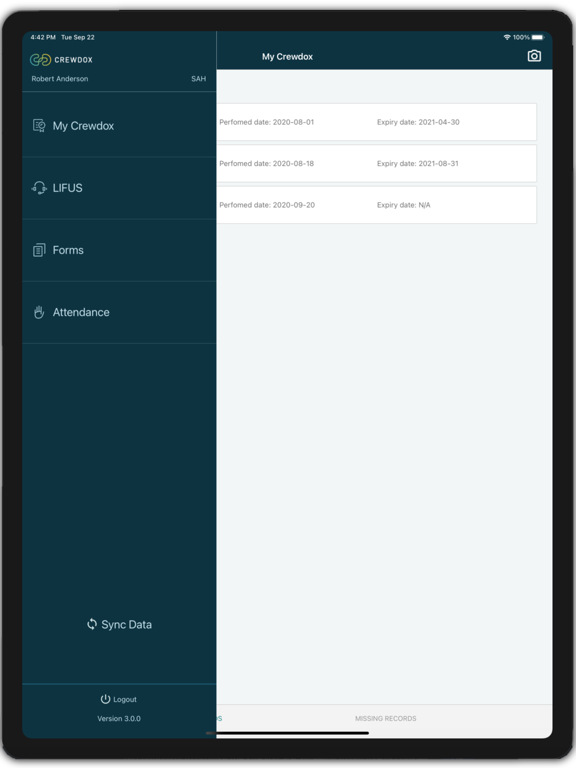 Screenshot #5 pour Crewdox 3.0