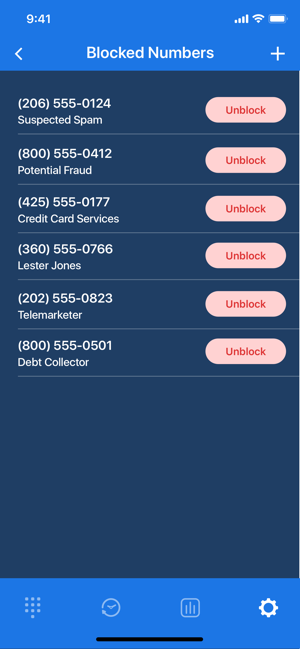 Mr. Number Lookup & Call Block Screenshot