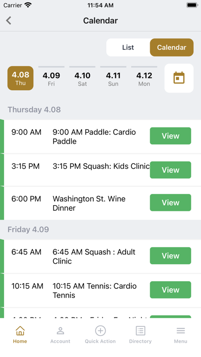 Genesee Valley Club Screenshot