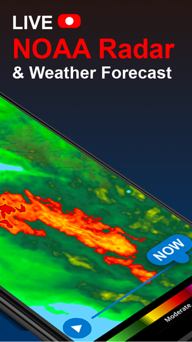 NOAA Radar & Weather Forecast Screenshot