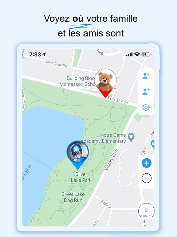 Screenshot #6 pour Localiser mes Famille Amis GPS