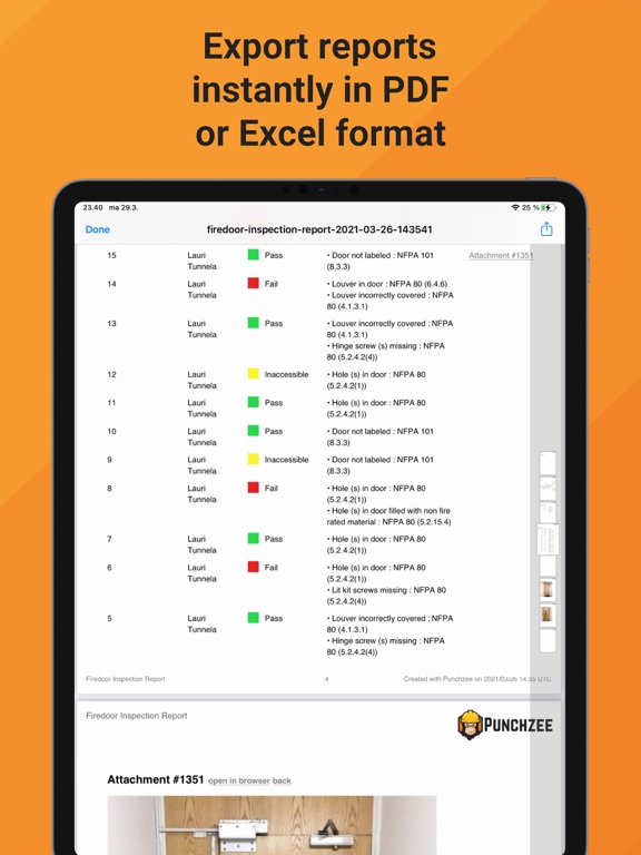 Punchzee iPad screenshot 7 - Business app