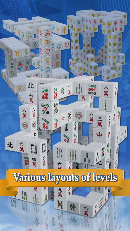 #2. Cubic Mahjong (iOS) 由: Gempro Technology Inc.