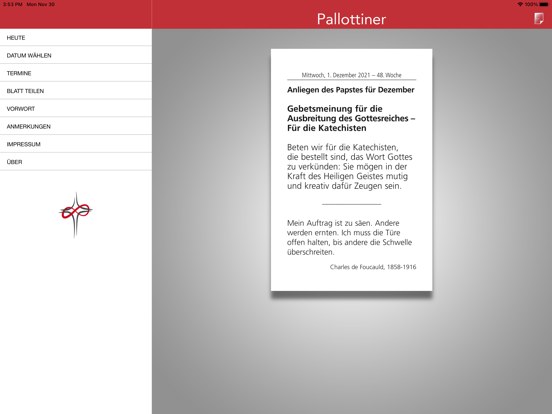 Screenshot #6 pour Pallottiner Kalender 2021