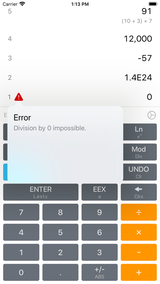 #2. Calculator RPN (macOS) 由: Benjamin Pisano