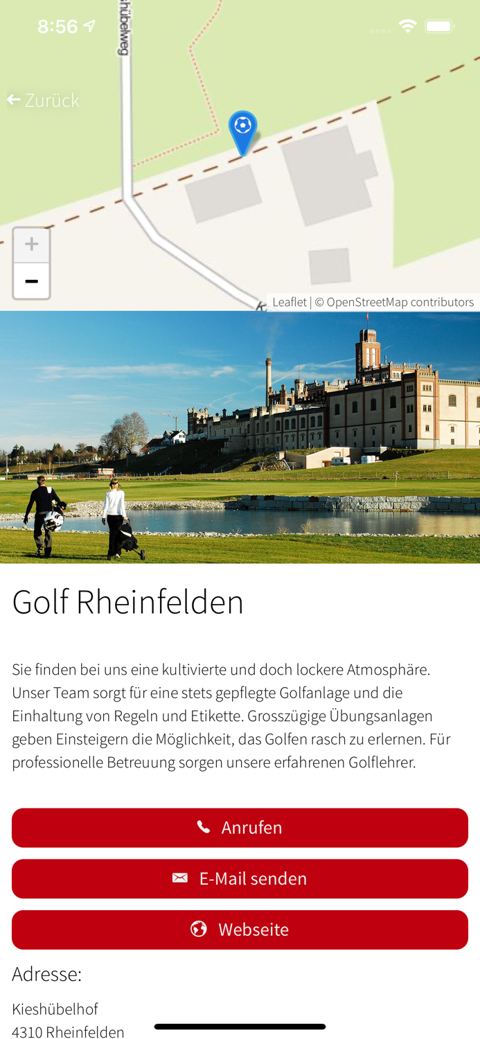 App nach Rheinfelden