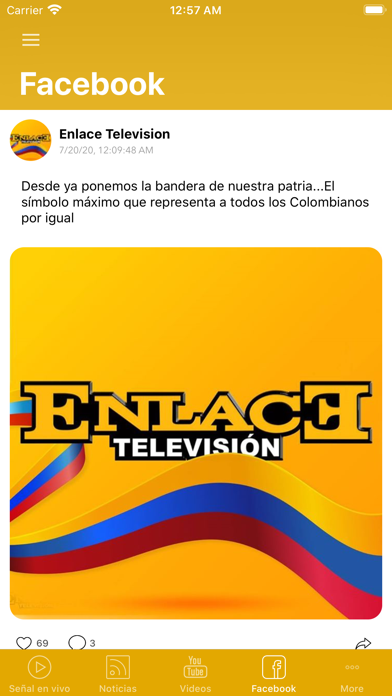 Enlace Televisión Screenshot