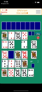 Capture 40 Points Card Game screenshot #7 for iPhone