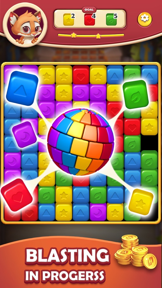 #1. Cube Blast: Eliminate By Bomb (iOS) 由: 永兴 杨