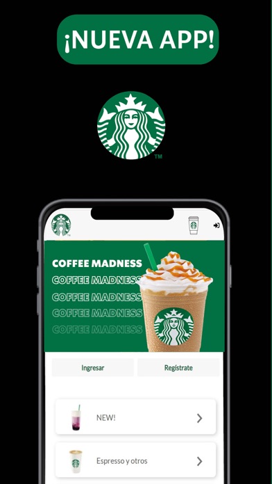 Starbucks El Salvador. Screenshot