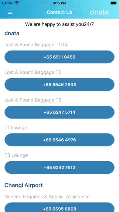 dnata ezyBoard Screenshot
