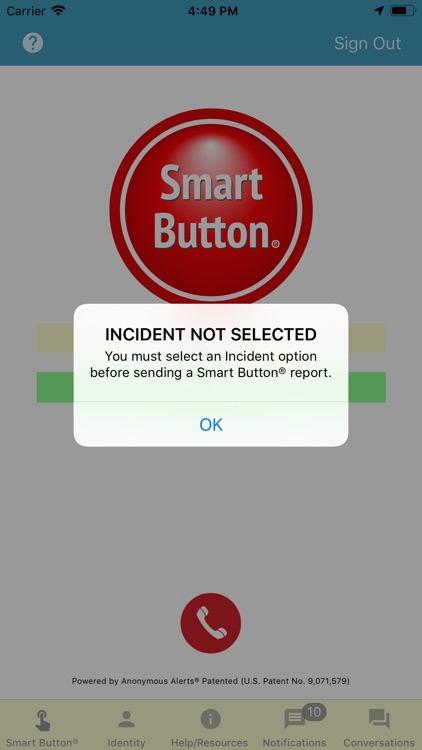 Smart Button Panic Button screenshot-3