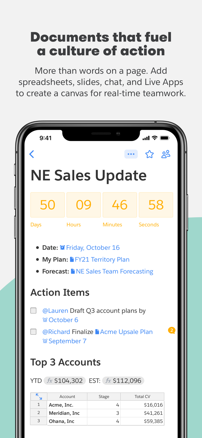 Quip - Docs Chat Sheets