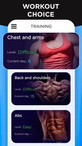 Game screenshot Home Workout for Men - 30 Days mod apk