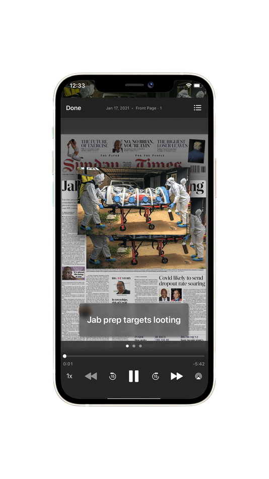 #6. Sunday Times E-Edition (iOS) Podle: BDFM Publishers