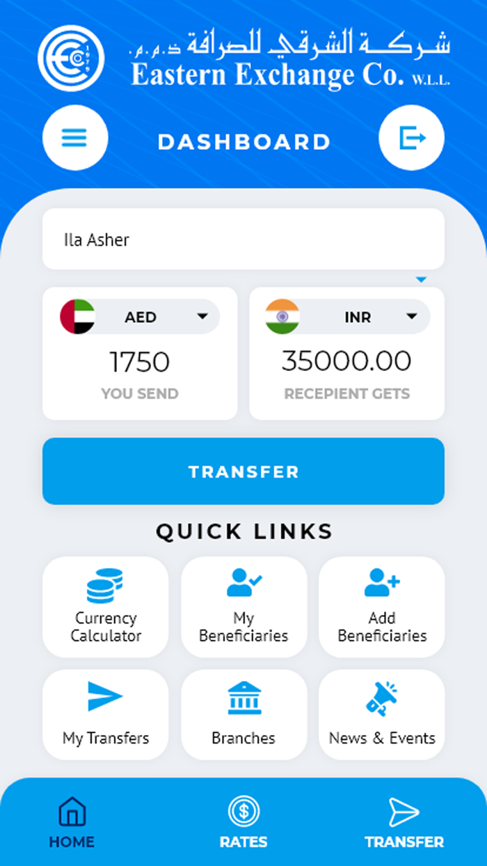 Eastern Exchange-Online Remit