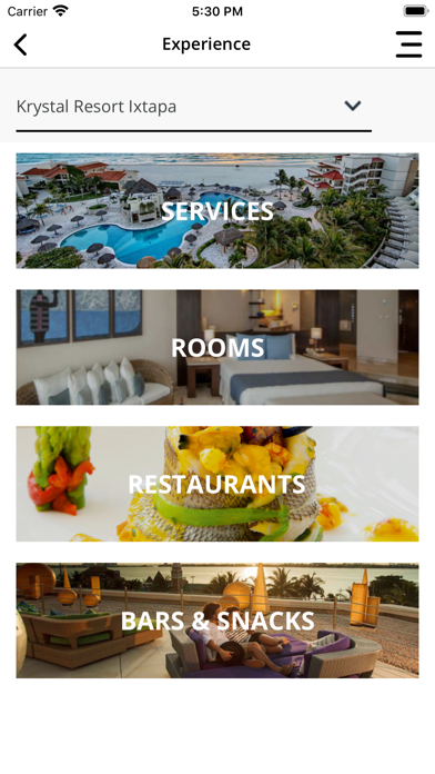 Krystal Hotels & Resorts Screenshot