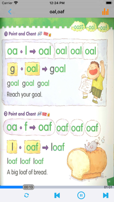 Screenshot #3 pour Phonics Kids教材5A5B -英语自然拼读王