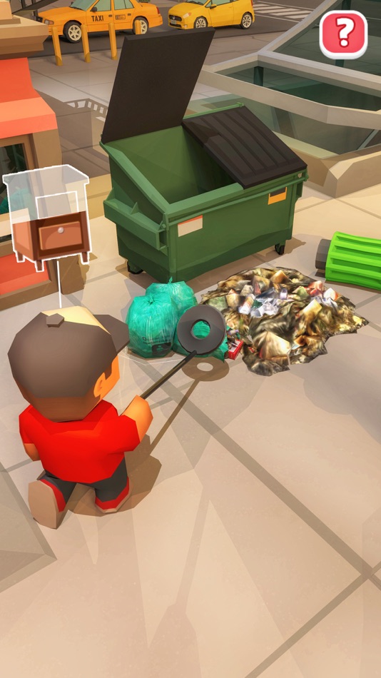 #2. Trash Picker 3D (iOS) By: Meta Dort