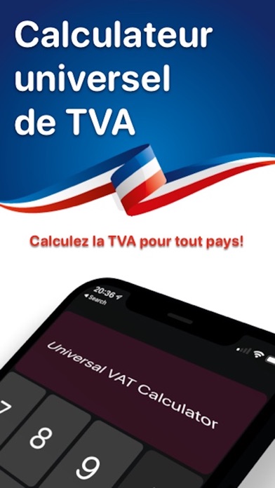 Screenshot #1 pour Calcul Rapide de la TVA