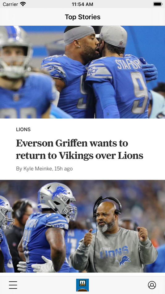 MLive.com: Detroit Lions News - 4.4.13 - (iOS)