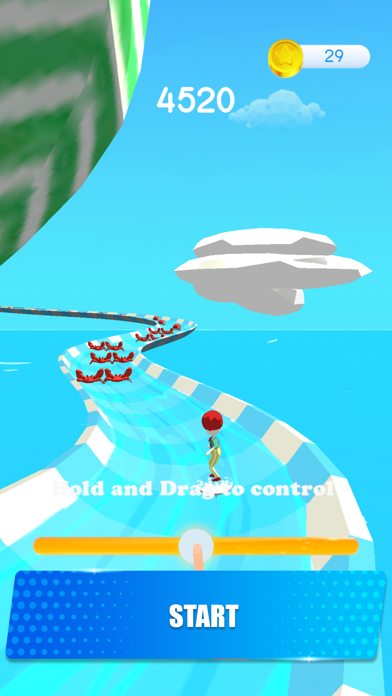 Fast Water 3D - Music Game Screenshot